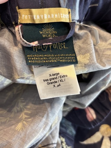 Pottery Barn Teen Harry Potter™ Herbology lockere Passform Pyjama Set ~ X-Large - Bild 10 von 11