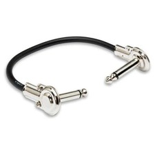 Hosa 6" Guitar Pedal Patch Cables with 1/4" Right Angle Connectors