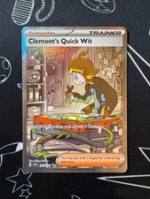 Clemont's Quick Wit 243/191 Pokemon TCG Surging Sparks Special Illustration Rare on eBay