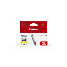 Canon CLI-281 ChromaLife 100+ Yellow High-Yield Ink Tank, 2036C001