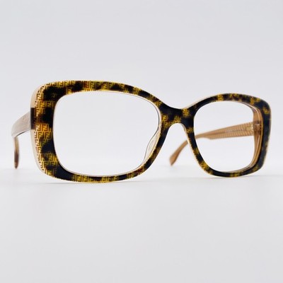 FENDI Brille TORTOISE SQUARE Brillengestell MOD: FF0002/S 7PLHA