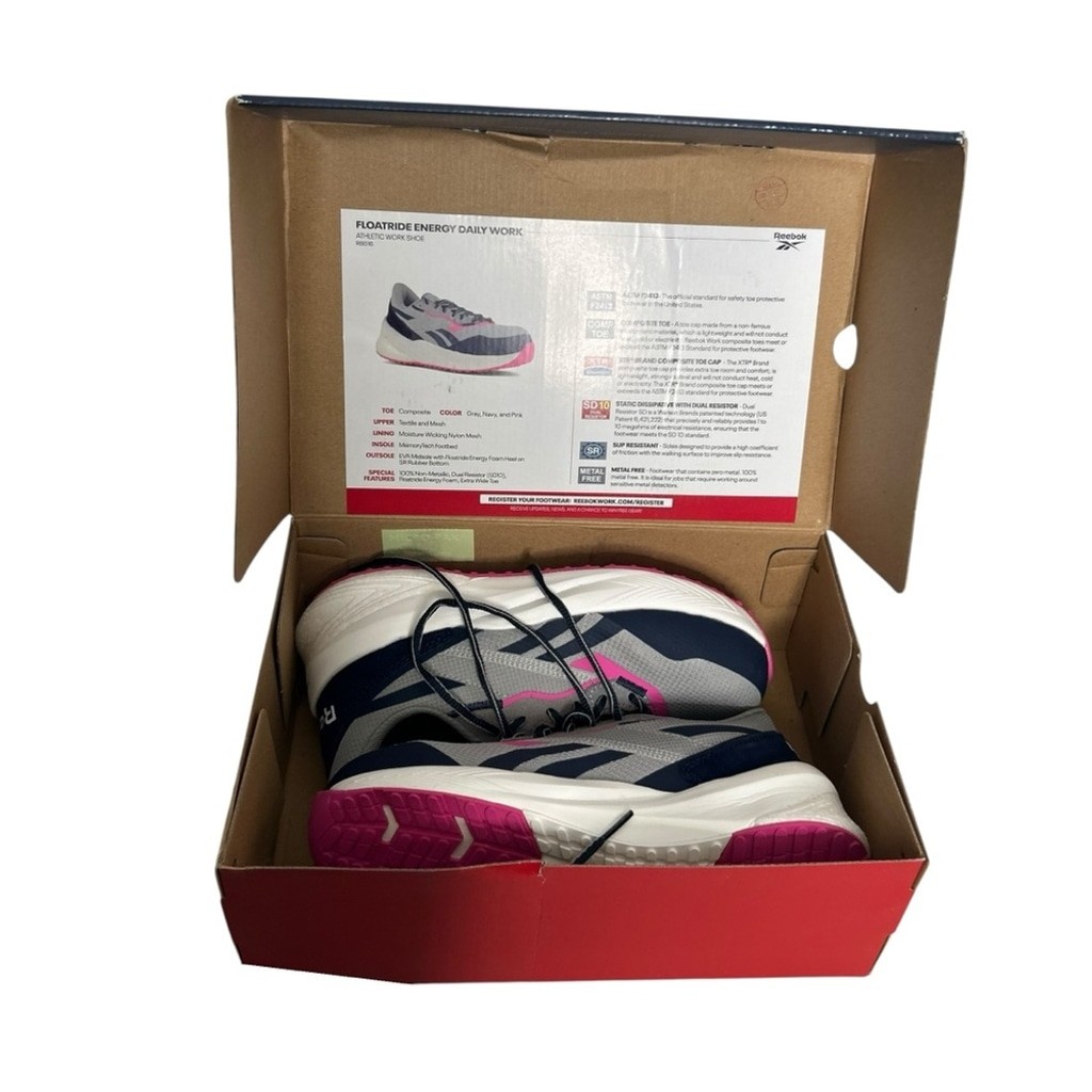 Reebok Women's Work & Safety Floatride Energy Daily Work Composite Toe Shoe Sz 7 thumbnail 4