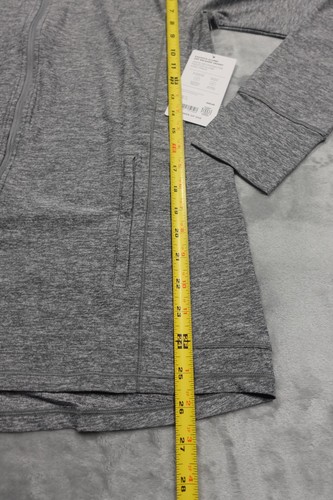 Athleta Damengröße Medium grau Pacifica Illume UPF entspannte Jacke neu mit Etikett - Bild 5 von 6