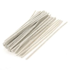 Sscon 5" Disposable Pipe Cleaners, 4mm Cotton Rods - Pack of 50