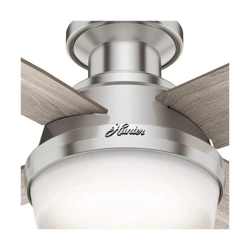 Hunter 50282 Dempsey Ceiling Fan 44 inches Brushed Nickel - Picture 9 of 11