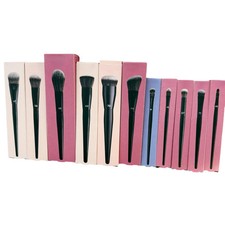 Professional Makeup Brushes Black Face Powder Blush Contour Eye Shadow Crease Bl