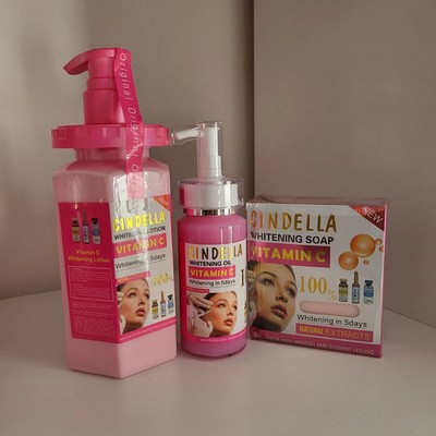 Cindella Sortiment Vitamin C Aufheller Anti fünfte Flecken