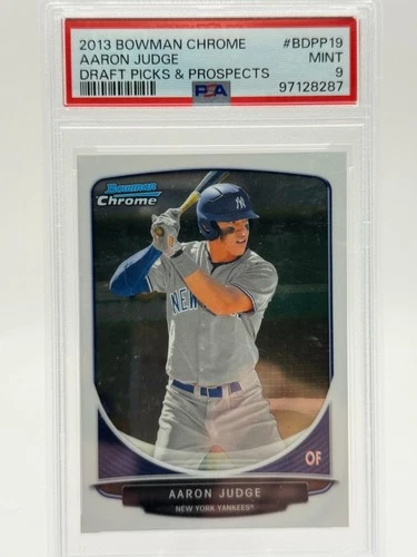 🔥Aaron Judge 2013 Bowman Chrome Draft Picks & Prospects PSA 9 Yankees🔥