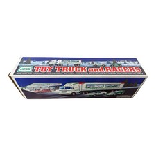 1997 Hess Toy Truck & Racers New Sealed in Original Box NIB