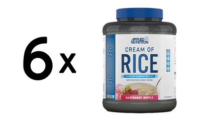 6 x Applied Nutrition Cream of Rice, Raspberry Ripple - 2000g (10,83 EUR/kg)