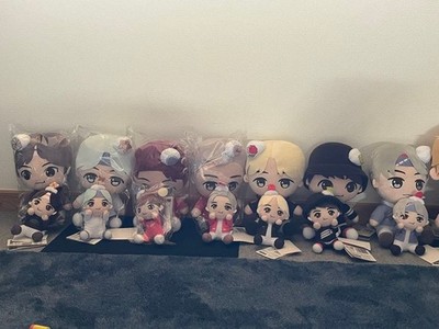 BTS TinyTAN Sweet Time Plush Toy set of 14 Complete Japan JungKook V RM Jimin