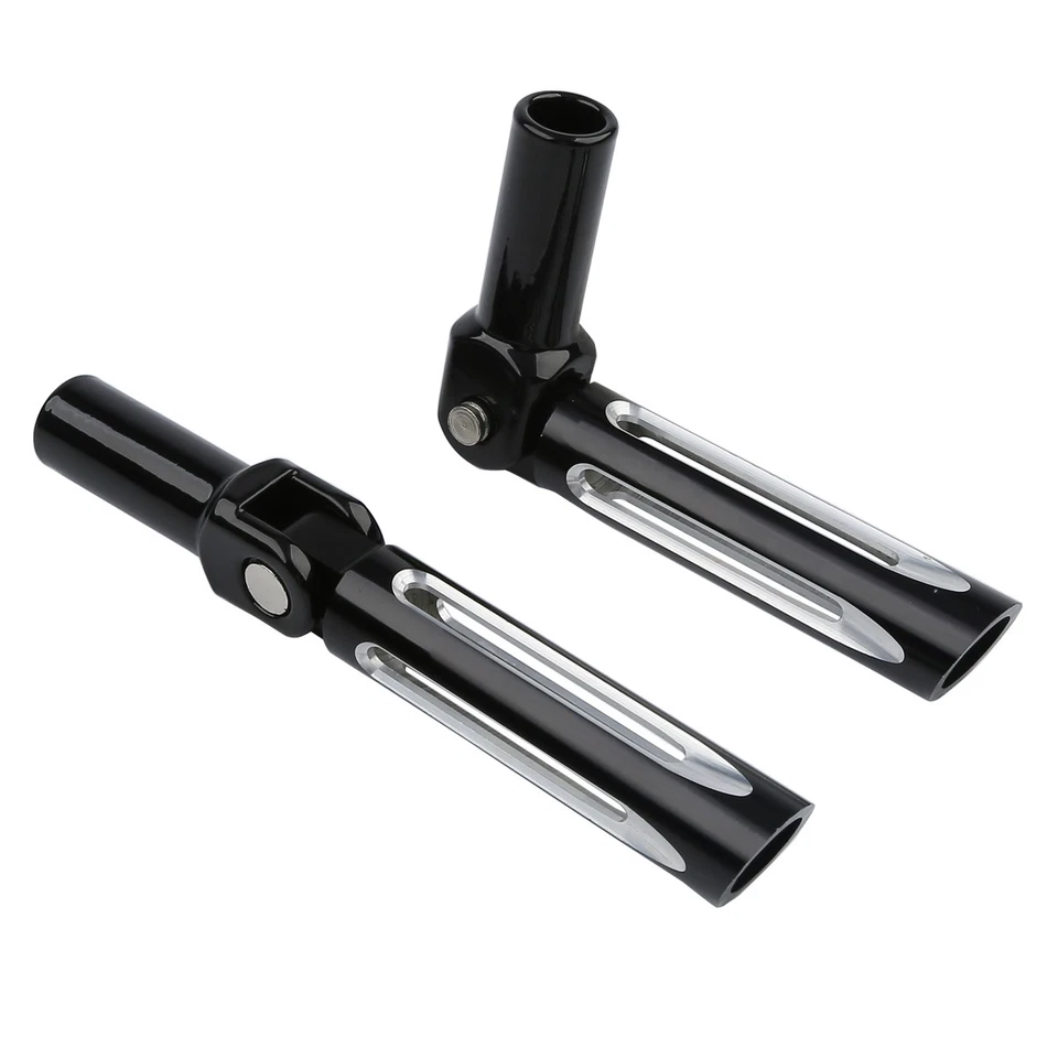 Clavijas de pie de pasajero con soportes aptas para Harley Softail Slim Cross Bones Foto 4 de 4