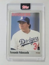 2024 Topps Archives FERNANDO VALENZUELA #176 Topps 1970 Encased SP