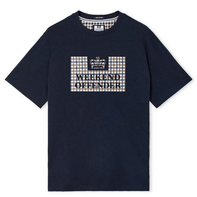 WEEKEND OFFENDER SHEVCHENKO T-SHIRT NAVY