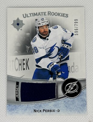 2022-23 Upper Deck Ultimate Collection Nick Perbix Ultimate Rookies #160 596/799