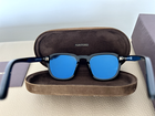 Tom Ford 0931/S Shiny Black/Blue Sunglasses