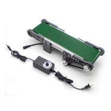 Electric Desktop Conveyor Belt Speed Adjustable DIY Elevator Model Friction Expe