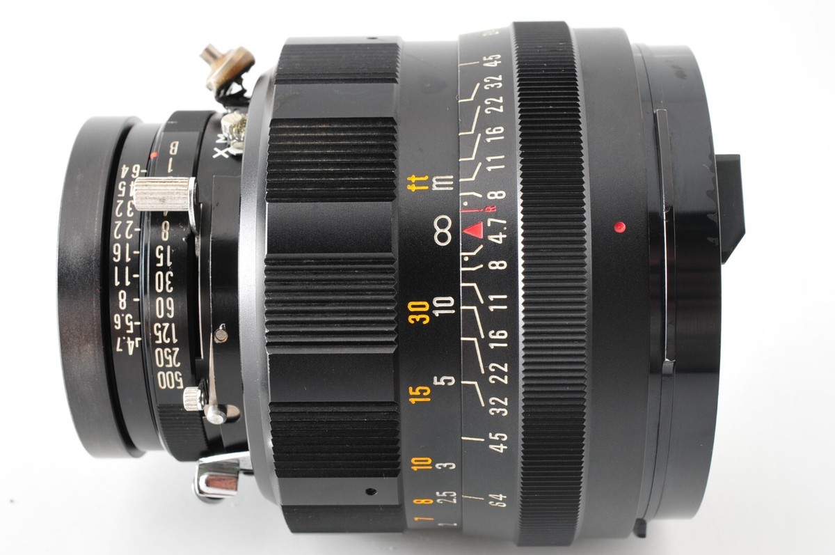 Exc3+】 Mamiya Sekor P 127mm f/4.7 Lens for Universal Press