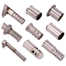 51mm/60mm Universal Exhaust Muffler End Baffle DB Killer Silencer Noise Reducer