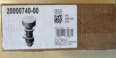 Dornbracht 20000740-00 Cold And 20000741-00 Hot Deque Two-Way Diverter In Chrome