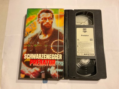 Predator VHS 1987 Sci-fi Horror Schwarzenegger Video Original 1st lknew