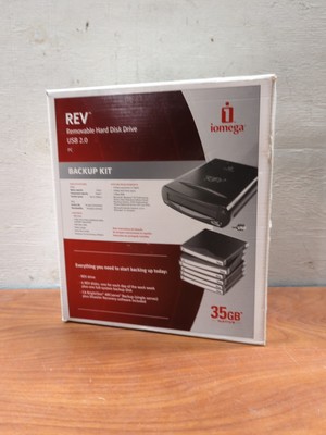 Iomega REV USB Removable External Hard Disk Drive 2.0