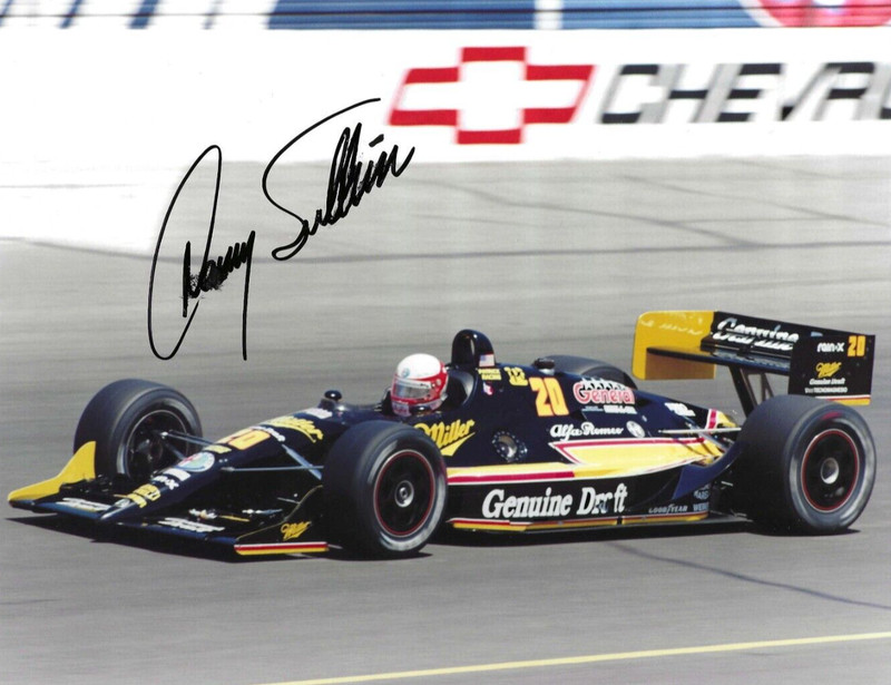 Autographed Danny Sullivan  CART  IndyCar  Racing Photograph