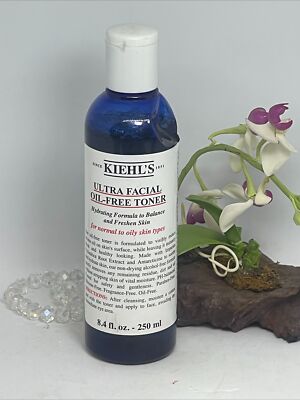 Kiehl's Ultra Facial Oil Free Toner - 8.4 oz - Sealed - Dented