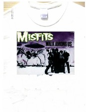 MISFITS T-Shirt " Misfits Walk Among Us" Full Color Print on 100 Cotton