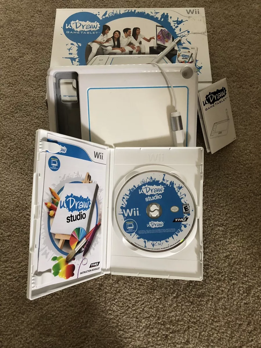 Nintendo Wii U Draw Studio and Tablet in Original Box