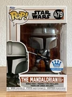 Funko PoP!  THE MANDALORIAN  w/Beskar Staff - Star Wars #479 - Exclusive - Nice!