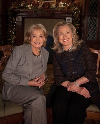 Barbara Walters and Hillary Clinton 8x10 Glossy Photo | eBay