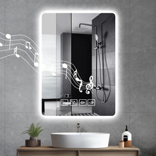 Specchio bagno LED con illuminazione specchio bagno specchio da parete specchio luminoso touch