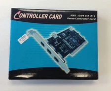 IEEE 1394 VIA 3+1 Ports Controller Card