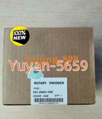 1 PC  NEW  E01-2500V-10M   Encoder  Fast transportation