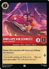 Disney Lorcana Reign of Jafar - 124 Vanellope Von Schweetz, Common Cold FOIL