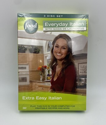 Food Network Giada De Laurentiis Everyday Italian with 3 Disc Set New Sealed