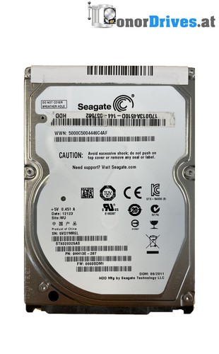 Seagate ST9320325AS - 9HH13E-287 - 320 GB - SATA - PCB 100536286 Rev. E*