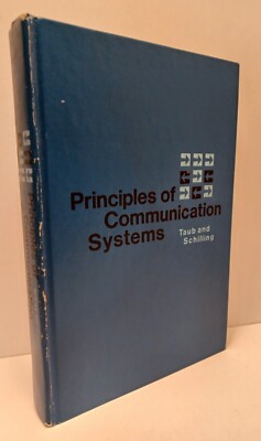 Principles of Communication Systems by Taub & Schilling - 1971 First Edition 