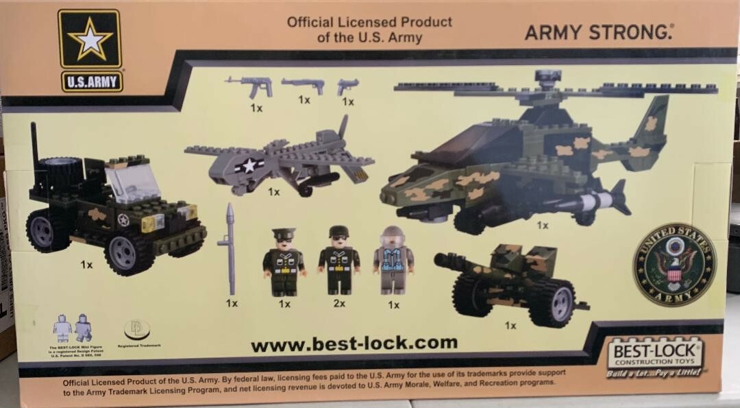 BestLock Construction ToysArmy Strong Set Over 375 Pieces eBay