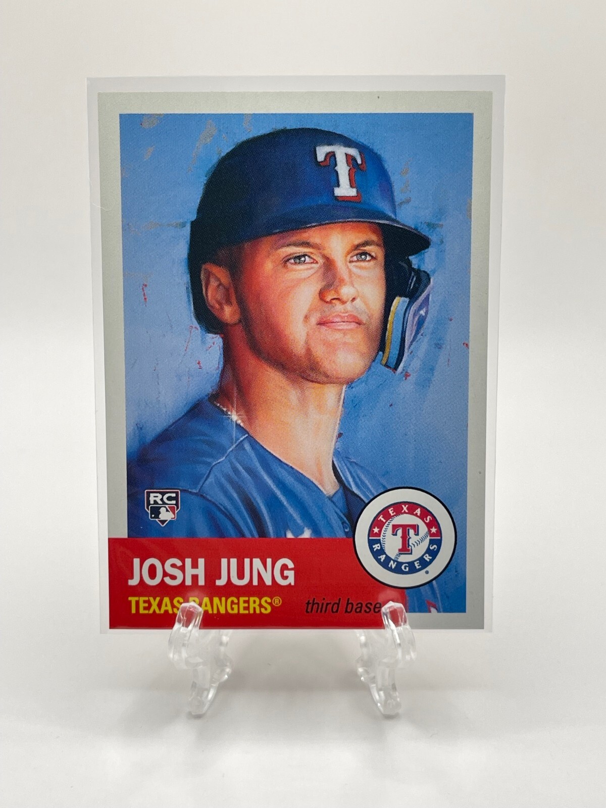 2023 Topps Living Set Card # 635 Josh Jung (Rookie) - Texas Rangers Low Pop!
