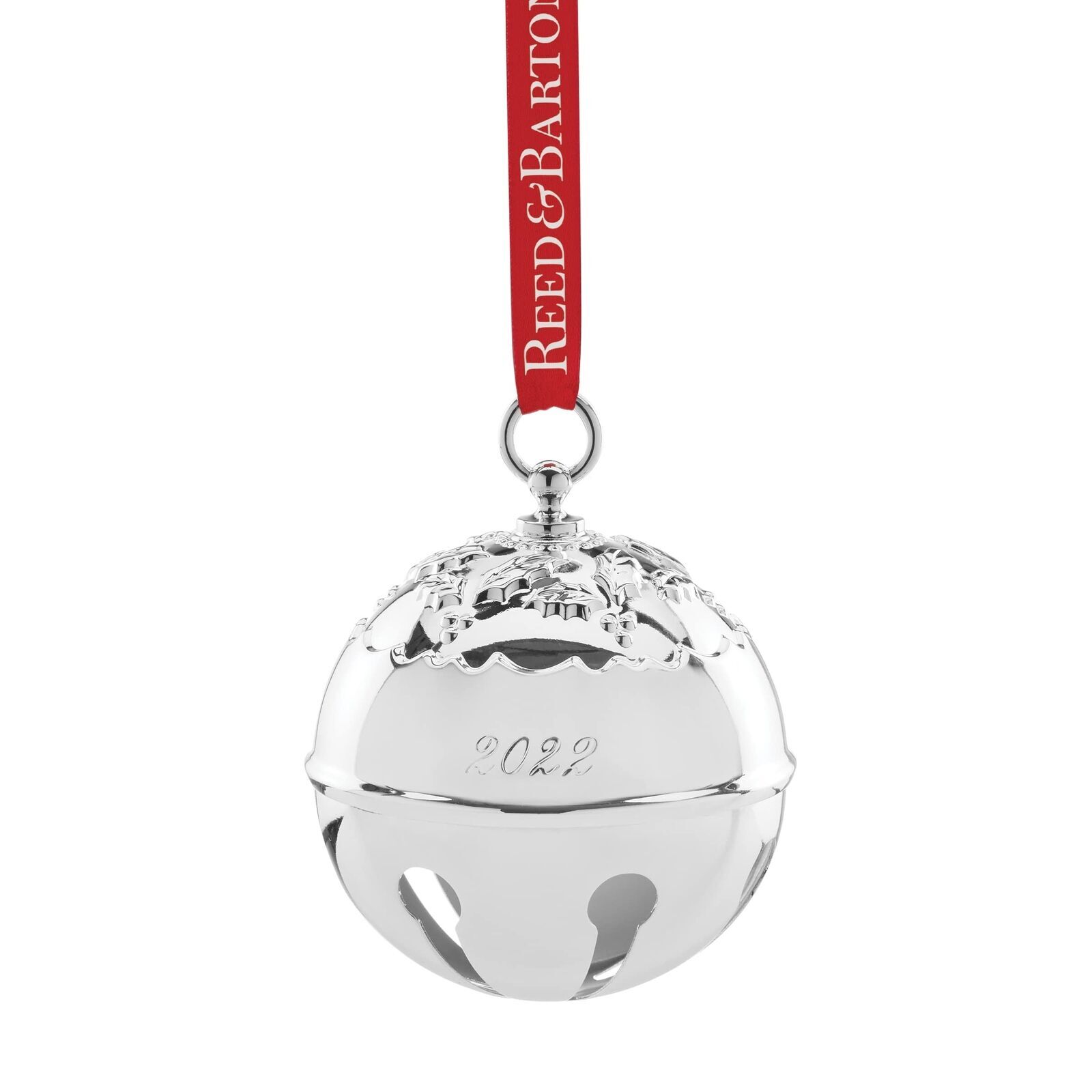 Reed & Barton Holly Bell Ornament - Thumbnail 4