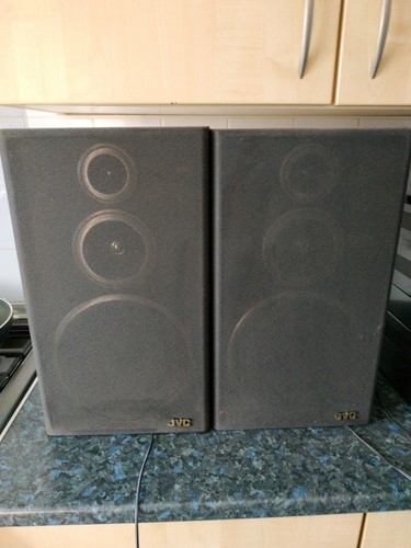 Vintage JVC SP-E45TN 3-Way Speakers 