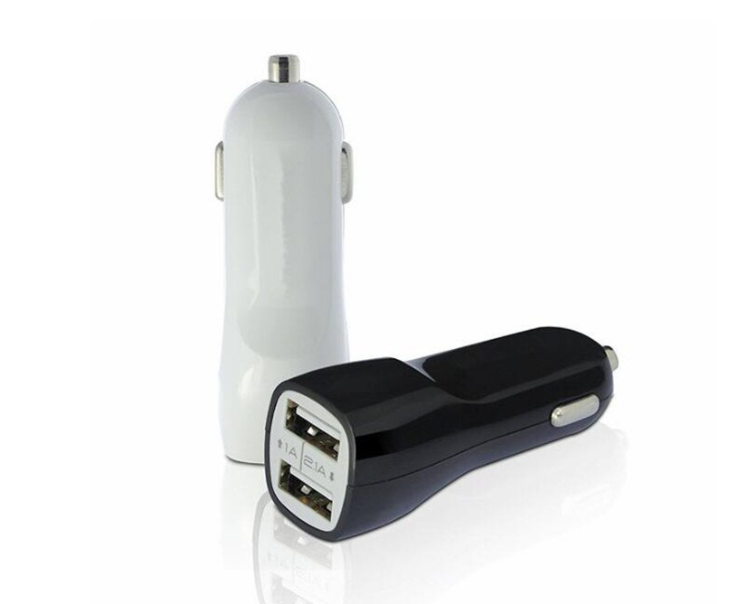 Halfords Quad 4x Ports Travel Phone Tablet SAT NAV USB Car Charger 12v