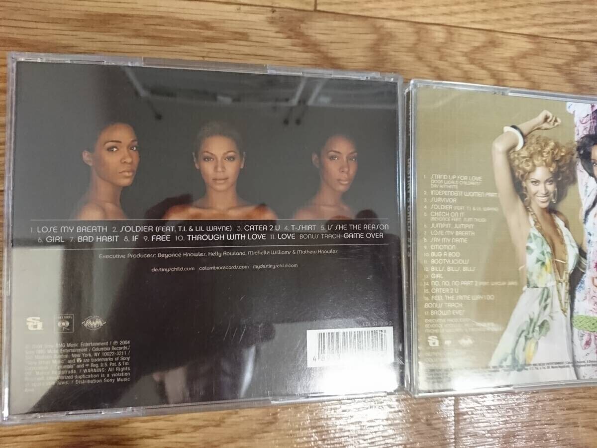 Destiny's Child CD SET x4 【#1's】【Survivor】etc Album set（Used