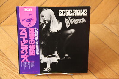 In Trance Scorpions Rock Vinyl LP + OBI RPL-3033 Album Reissue | eBay