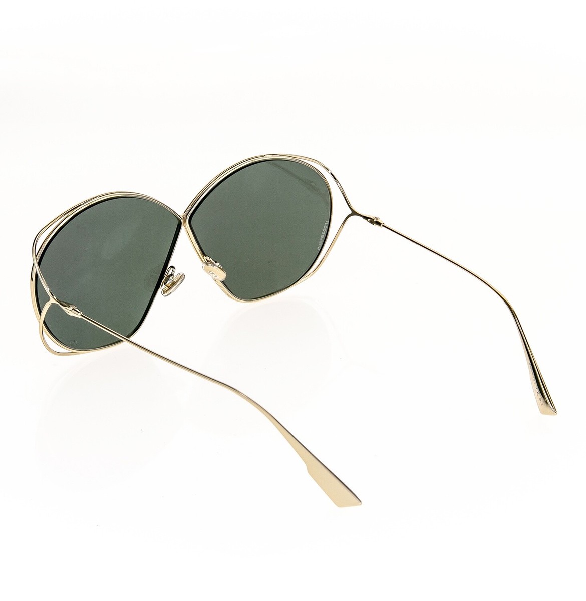 美品✨Christian Dior Logo Gold Sunglasses Sunglasses Christian Dior 2357 Men's 80's Shades Gold Plated