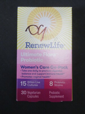 Renew Life Ultimate Flora Probiotic Women's Care 15 Billion 30 Capsules
