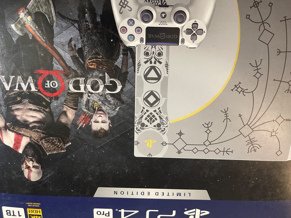 Sony Playstation 4 Pro God of War Limited Edition 1TB Game Console