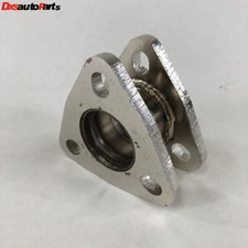 2 Inch 3 Bolt Flange Exhaust Muffler Pipe Extension Flange Mild Steel Adapter